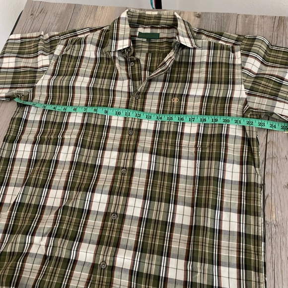 VINTAGE RARE Paolo Gucci Mens Long Sleeve Plaid Button Shirt 105 Large (READ)👇 - Picture 6 of 9